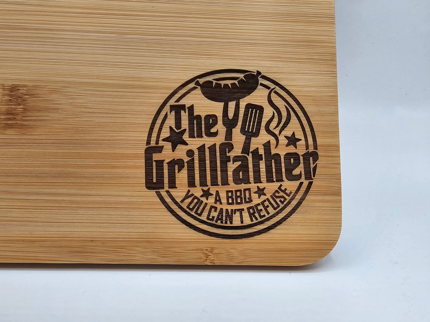 "The Grillfather" BBQ Cutting Board