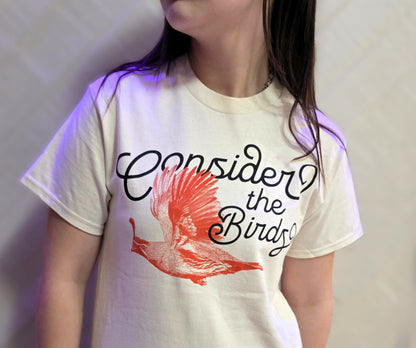 Song of the Gambel Tee – Consider the Birds Limited Series