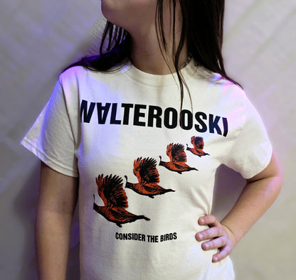 WALTEROOSKI Flock Tee – Consider the Birds Limited Series